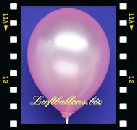 Video: Luftballon Perlmutt Rosa